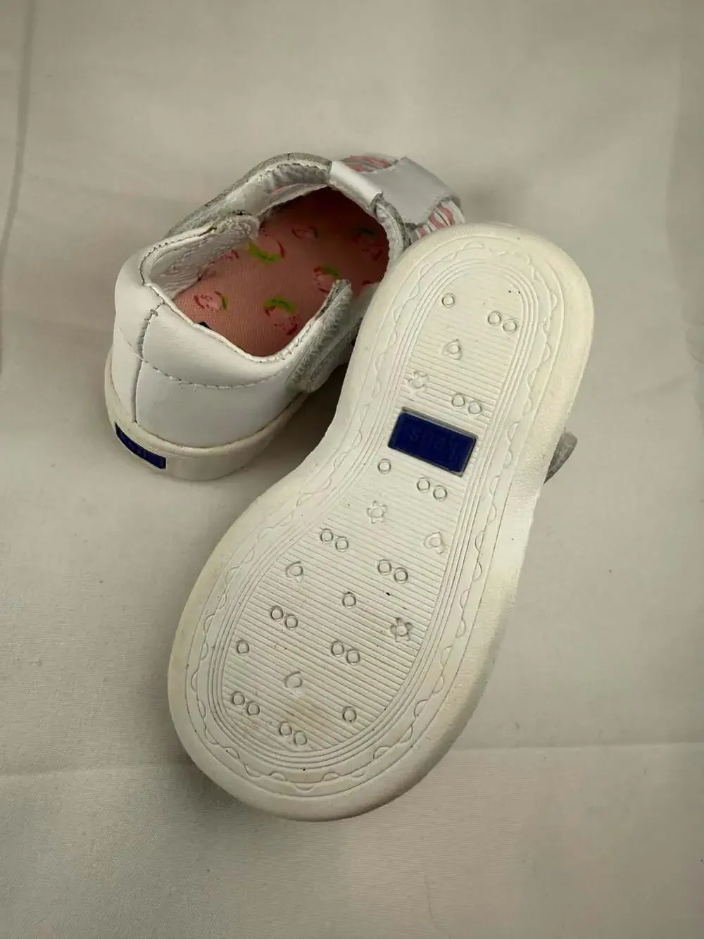 Keds Suzy White Toddler Girls Leather Fisherman Sandals Size 4M